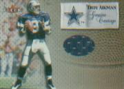 2000 Fleer Tradition Genuine Coverage #1 Troy Aikman