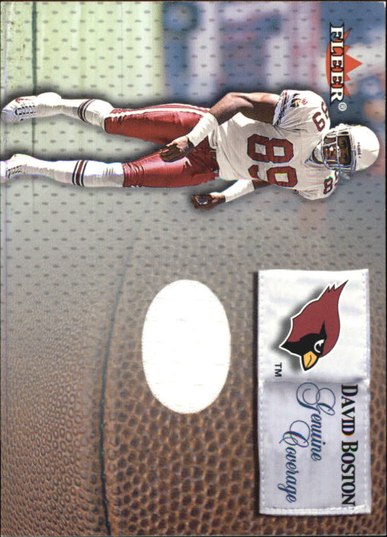 2000 Fleer Tradition Genuine Coverage #5 David Boston