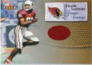 2000 Fleer Tradition Genuine Coverage #36 Frank Sanders
