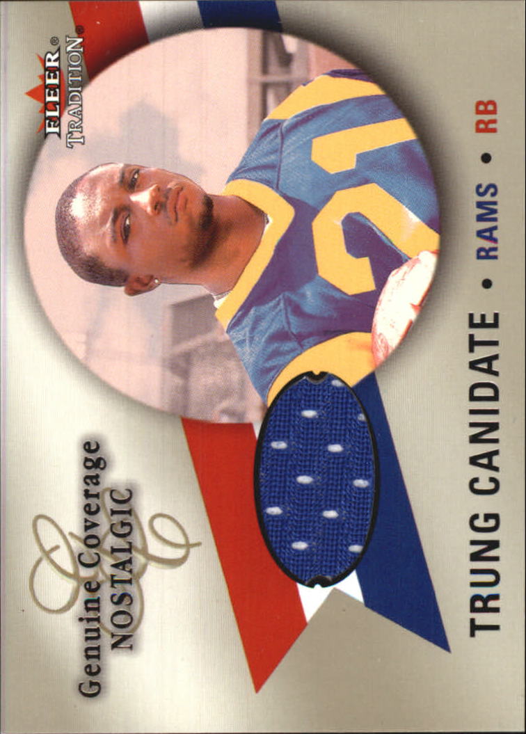2000 Fleer Tradition Genuine Coverage Nostalgic #7 Trung Canidate