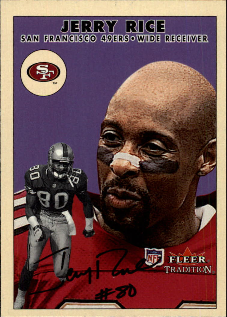 2000 Fleer Tradition Glossy #72 Jerry Rice