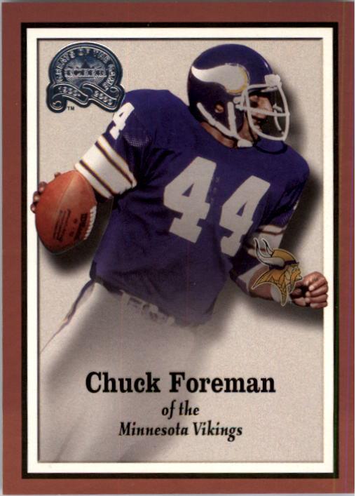 2000 Greats of the Game #42 Chuck Foreman