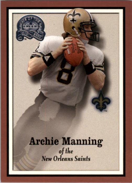 2000 Greats of the Game #72 Archie Manning