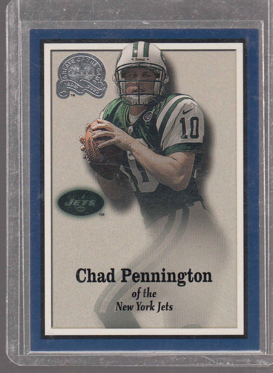 2000 Greats of the Game #104 Chad Pennington RC