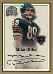 2000 Greats of the Game Gold Border Autographs #15 Mike Ditka