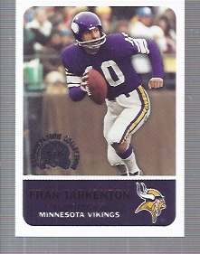 2000 Greats of the Game Retrospection Collection #7RC Fran Tarkenton