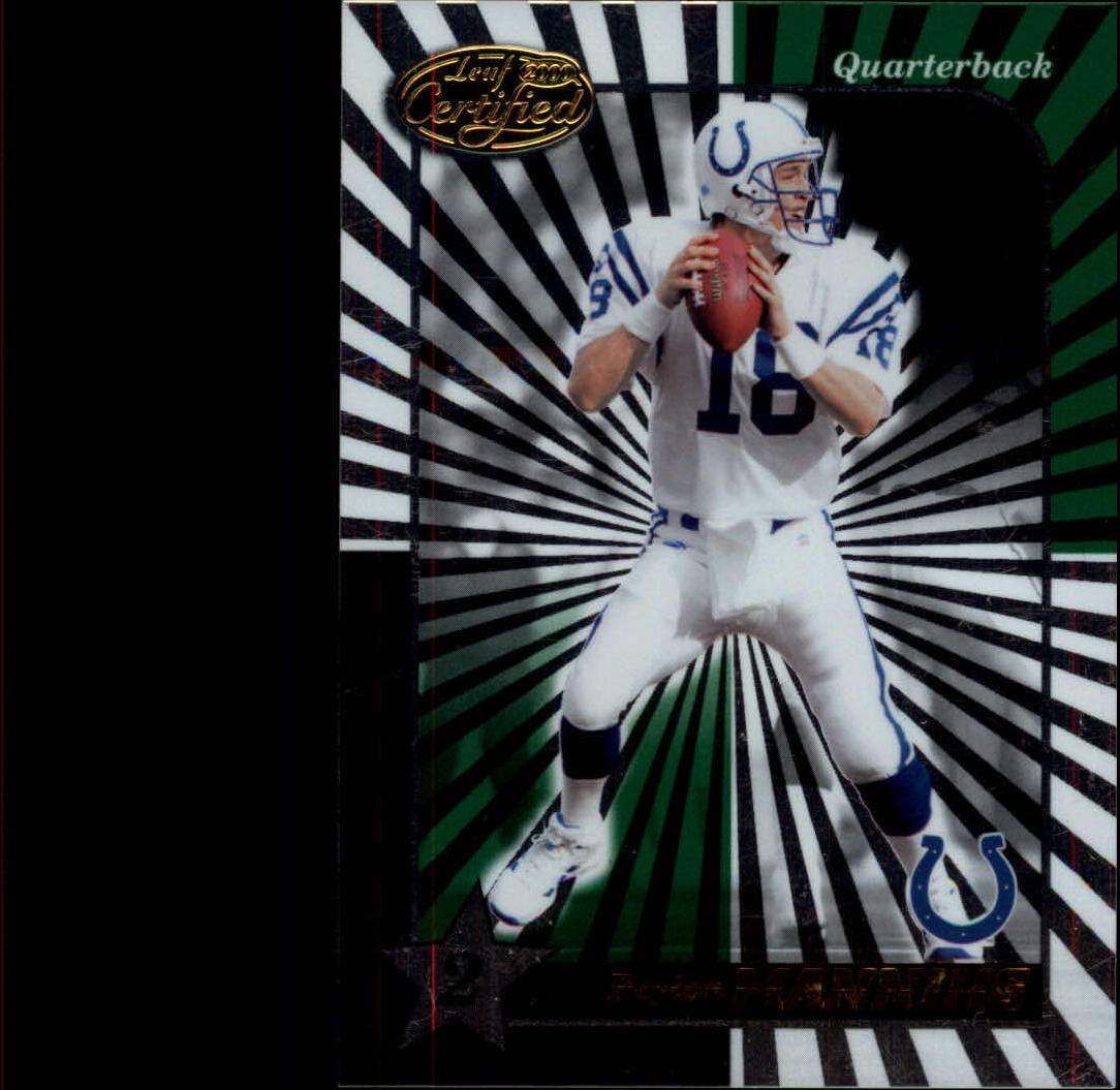 2000 Leaf Certified #121 Peyton Manning