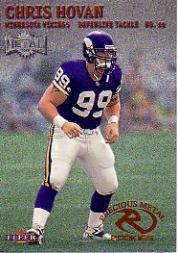 2000 Metal #212 Chris Hovan RC