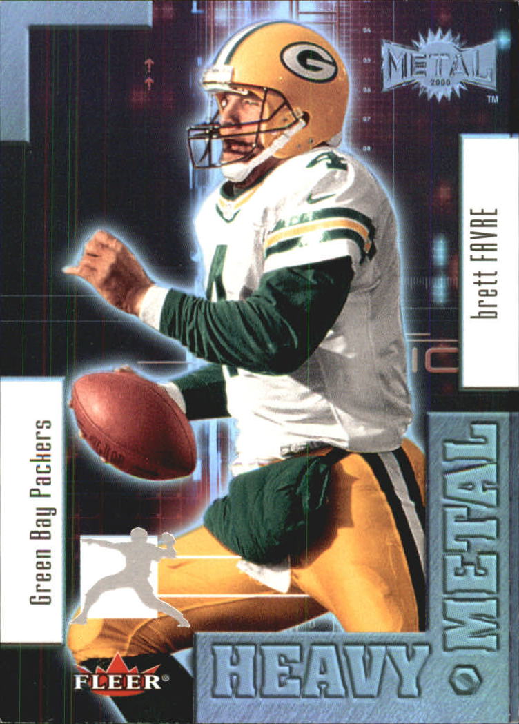 2000 Metal Heavy Metal #9 Brett Favre