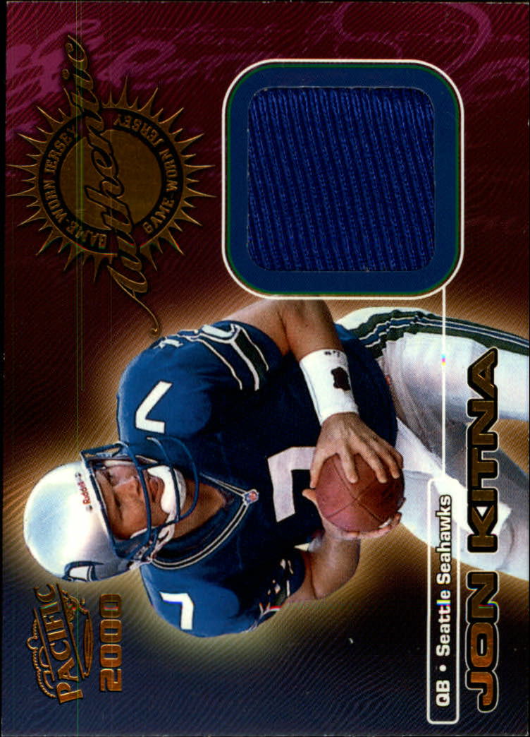 2000 Pacific Game Worn Jerseys #7 Jon Kitna