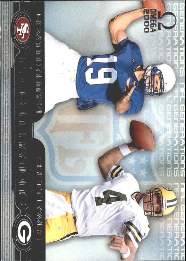 2000 Pacific Omega Generations #6 B.Favre/G.Carmazzi