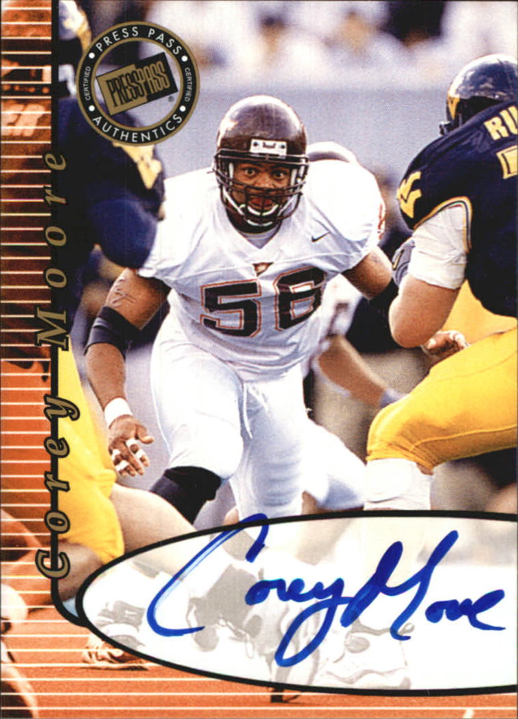2000 Press Pass Autographs #30 Corey Moore