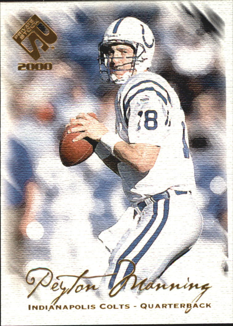 2000 Private Stock #40 Peyton Manning