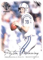 2000 Private Stock Silver #40 Peyton Manning
