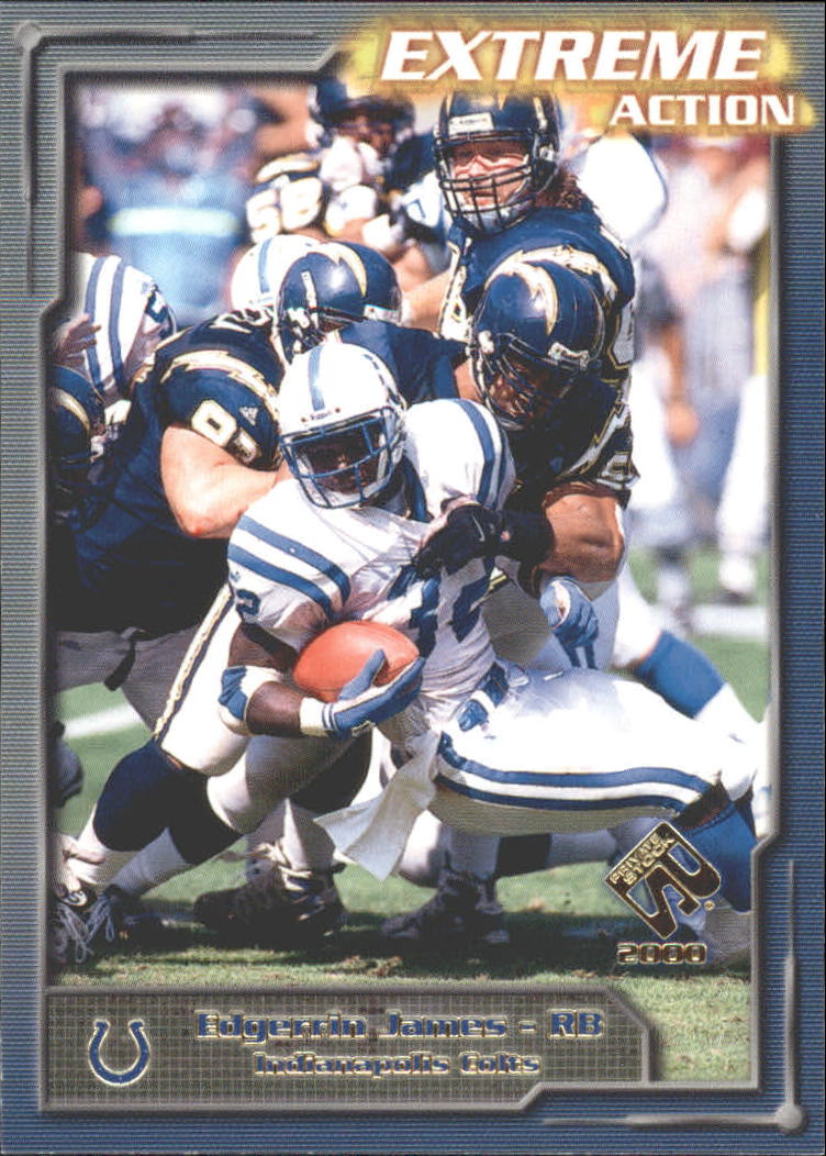 2000 Private Stock Extreme Action #6 Edgerrin James