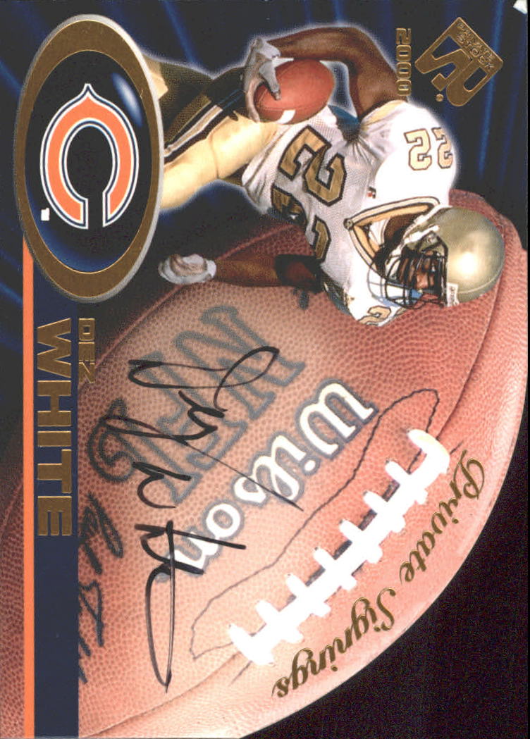2000 Private Stock Private Signings #5 Dez White
