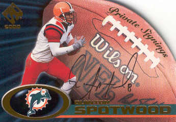 2000 Private Stock Private Signings #19 Quinton Spotwood