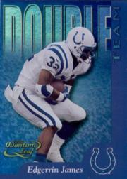 2000 Quantum Leaf Double Team #DT2 E.James/P.Manning