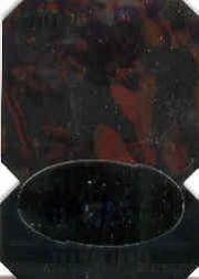 2000 SAGE HIT Autographs Emerald Die Cuts #6 Thomas Jones