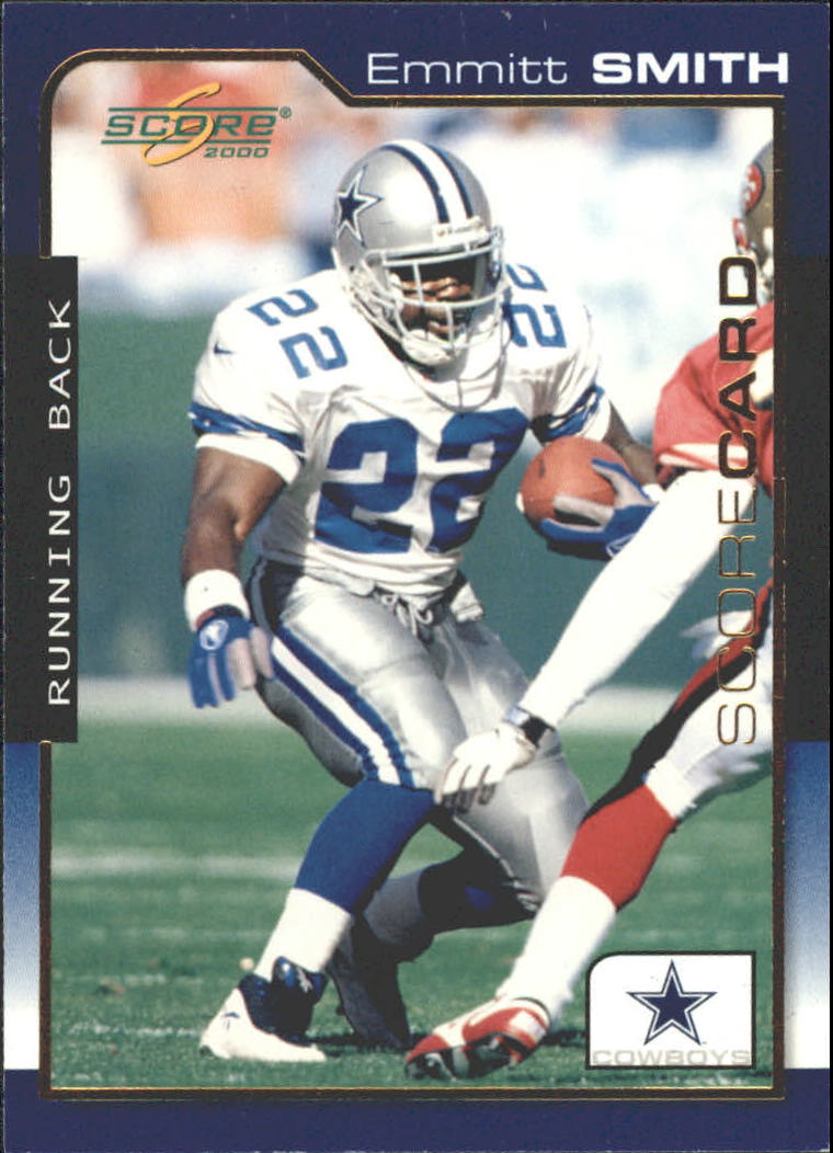 2000 Score Scorecard #53 Emmitt Smith