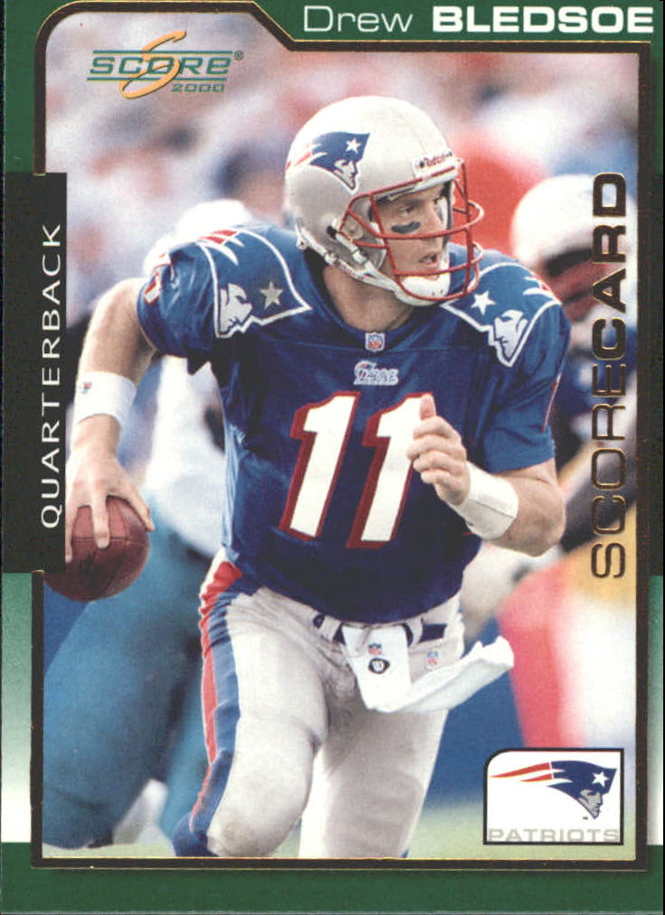 2000 Score Scorecard #115 Drew Bledsoe