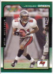 2000 Score Scorecard #198 Jacquez Green