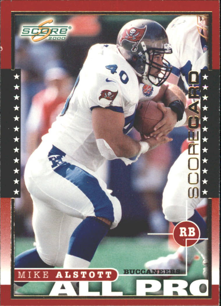 2000 Score Scorecard #250 Mike Alstott AP