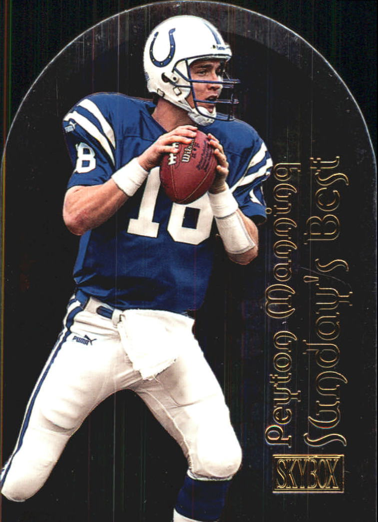 2000 SkyBox Sunday's Best #4 Peyton Manning