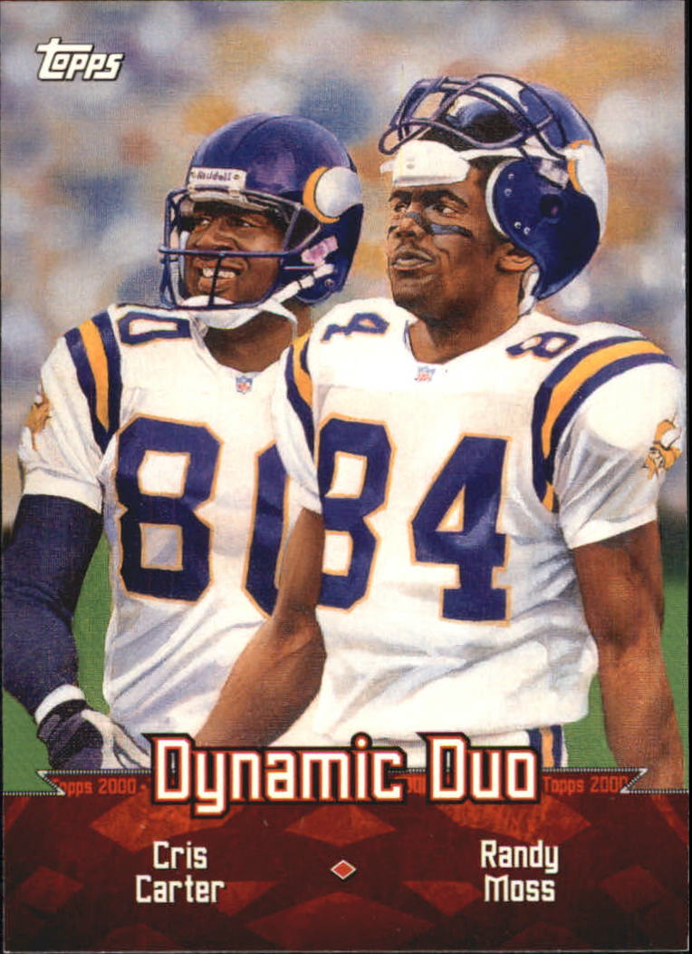2000 Topps Combos #TC2 C.Carter/R.Moss