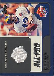 2000 Topps Pro Bowl Jerseys #KWQB Kurt Warner
