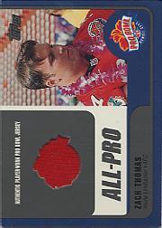 2000 Topps Pro Bowl Jerseys #ZTIL Zach Thomas