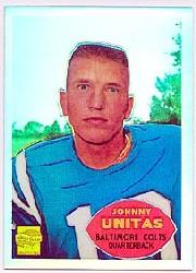 2000 Topps Chrome Unitas Reprints Refractors #R4 Johnny Unitas 1960