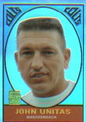 2000 Topps Chrome Unitas Reprints Refractors #R11 Johnny Unitas 1967