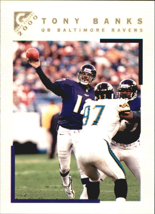2000 Topps Gallery #38 Tony Banks