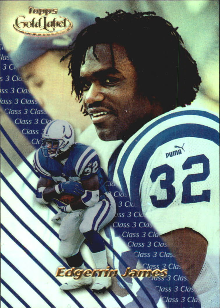 2000 Topps Gold Label Class 3 #5 Edgerrin James