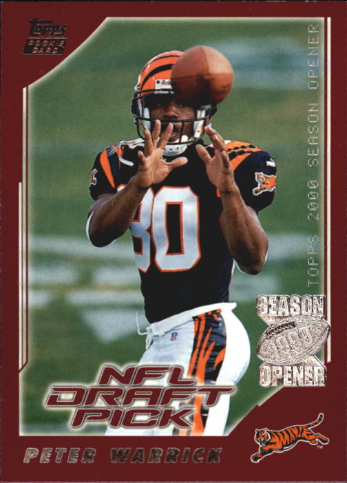 2000 Topps Season Opener #216 Peter Warrick RC