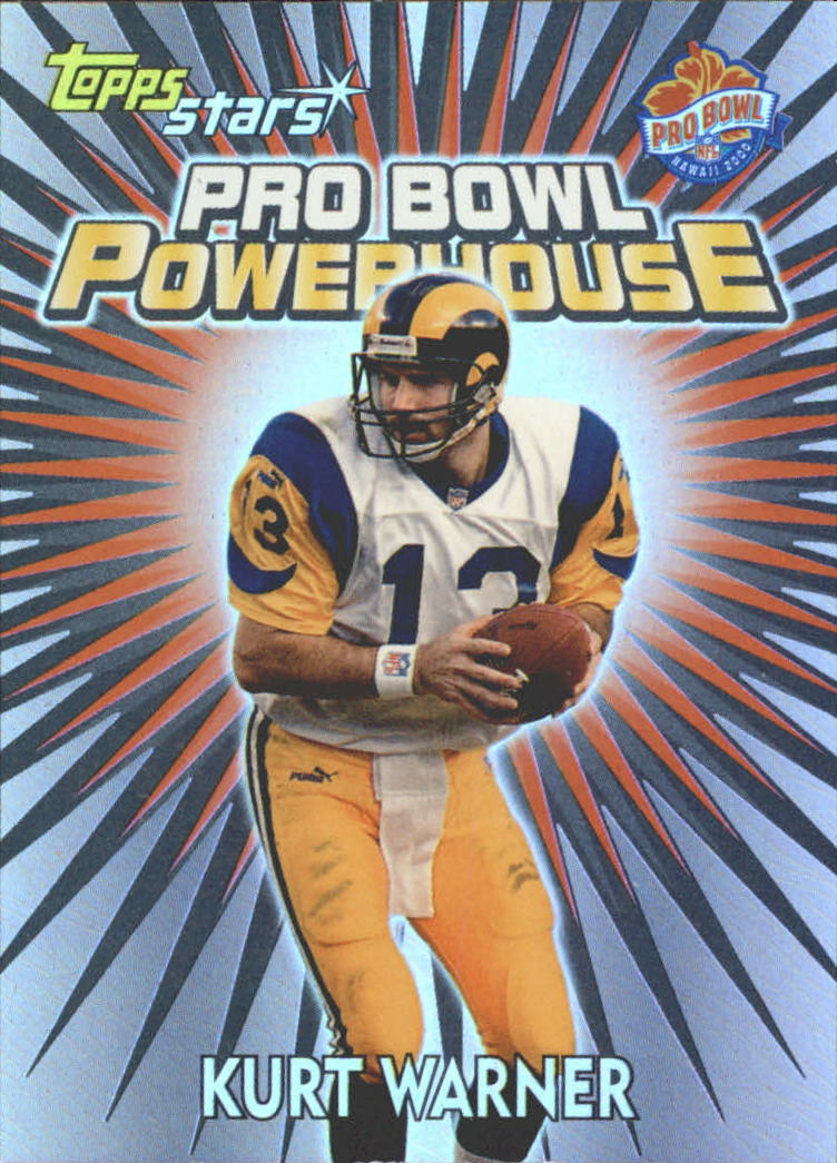 2000 Topps Stars Pro Bowl Powerhouse #PB1 Kurt Warner