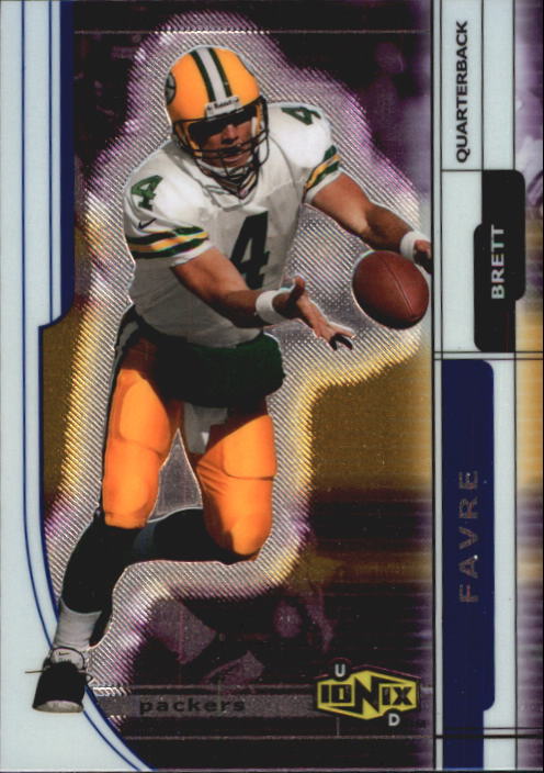 2000 UD Ionix #21 Brett Favre