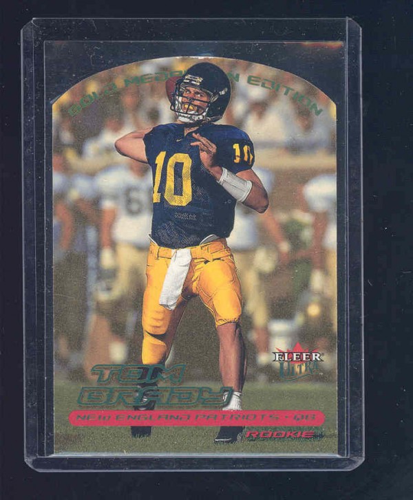 2000 Ultra Gold Medallion #234 Tom Brady