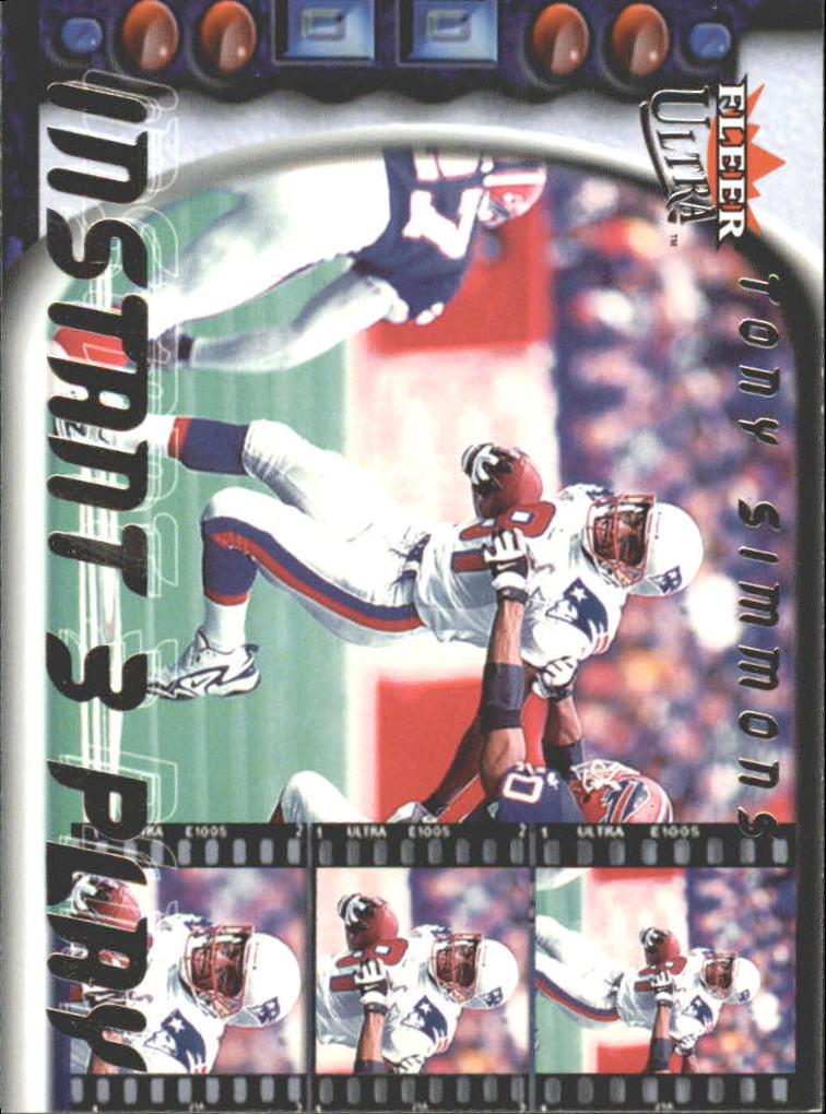 2000 Ultra Instant Three Play #11 Tony Simmons