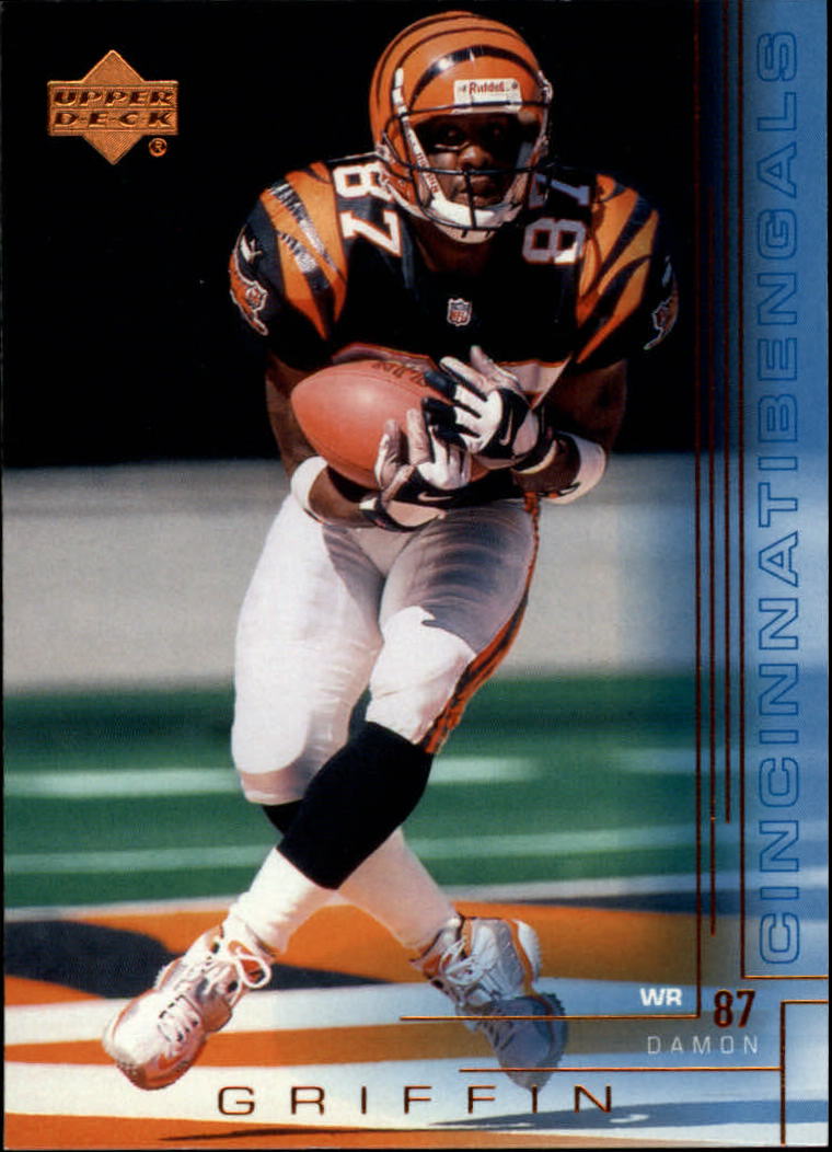 2000 Upper Deck Cincinnati Bengals Football Card 49 Damon Griffin eBay
