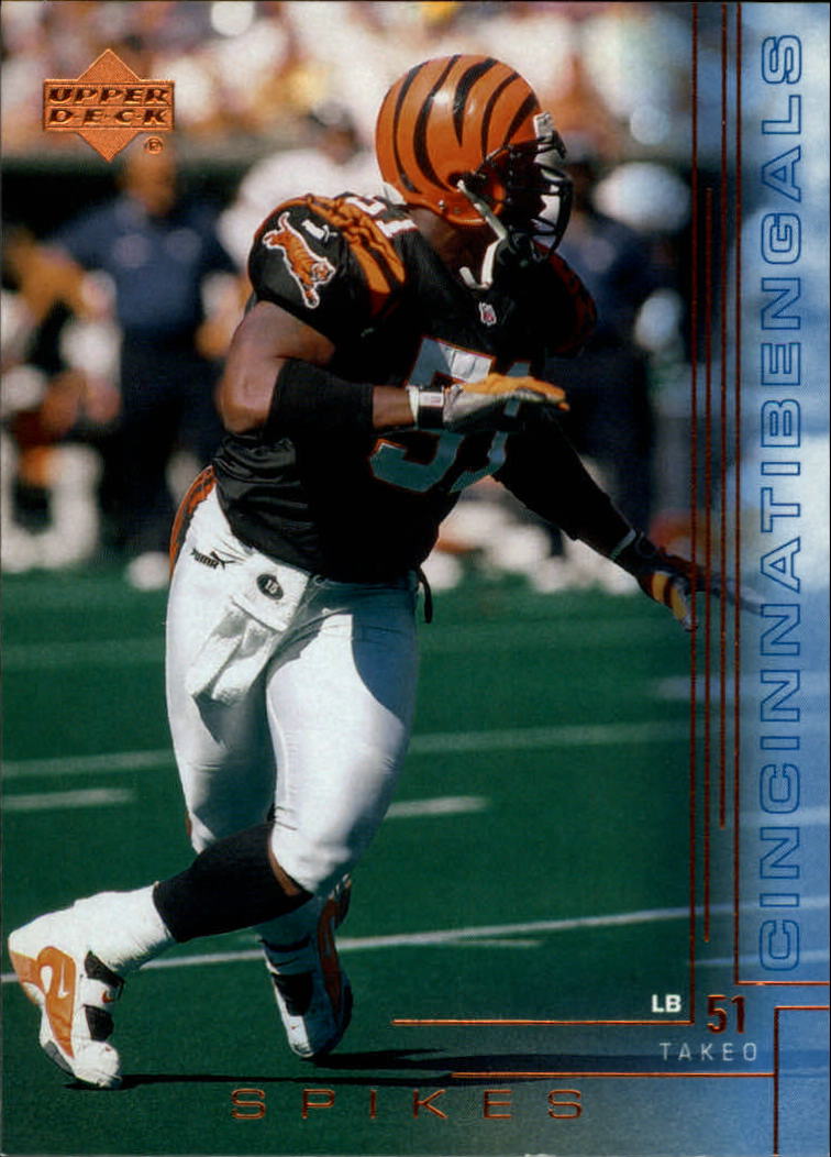 2000 Upper Deck #50 Takeo Spikes