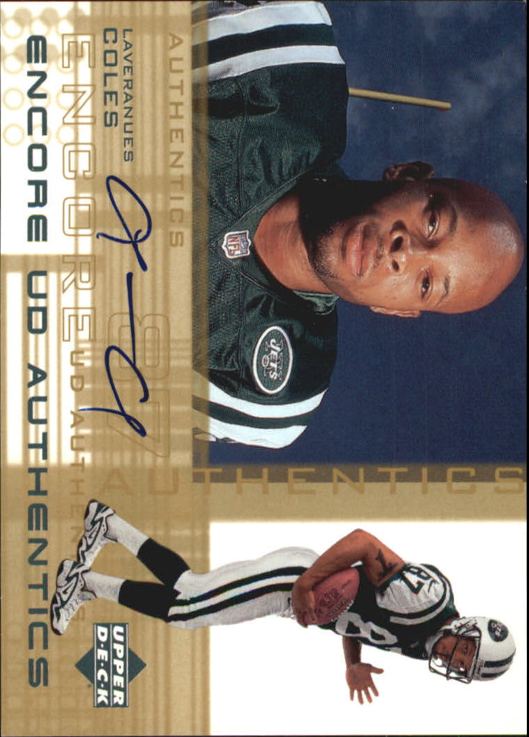 2000 Upper Deck Encore UD Authentics #LC Laveranues Coles