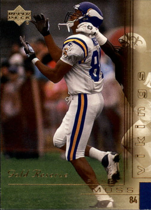 2000 Upper Deck Gold Reserve #89 Randy Moss