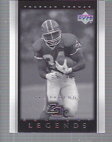 2000 Upper Deck Legends #93 Thurman Thomas TCL