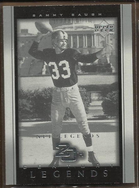 2000 Upper Deck Legends #95 Sammy Baugh TCL
