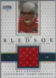 2000 Upper Deck Legends Legendary Jerseys #LJDB Drew Bledsoe