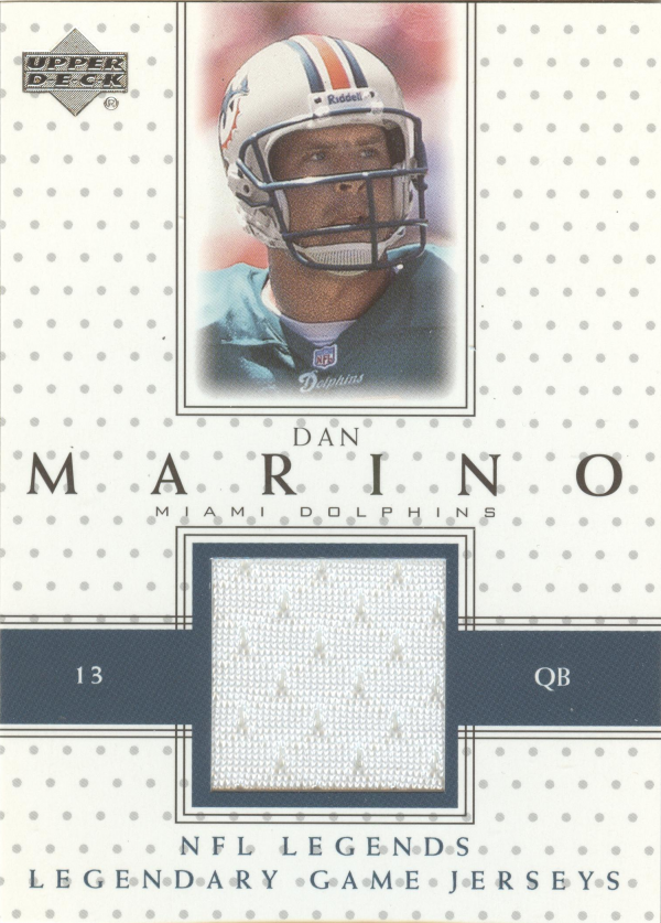 2000 Upper Deck Legends Legendary Jerseys #LJDM Dan Marino