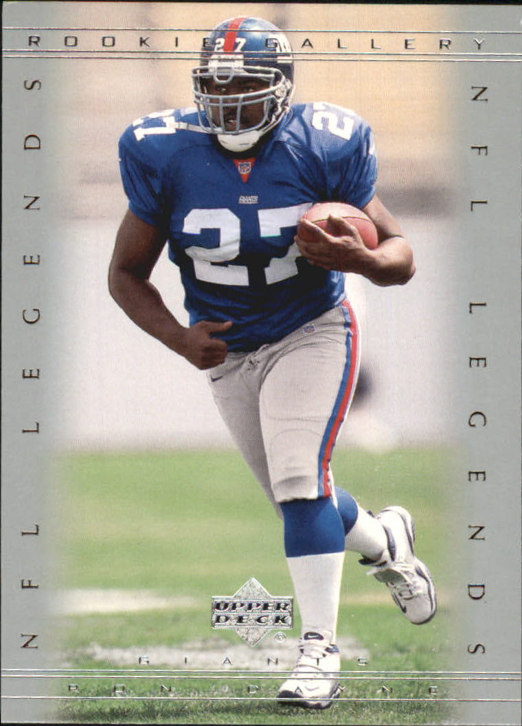 2000 Upper Deck Legends Rookie Gallery #RG8 Ron Dayne