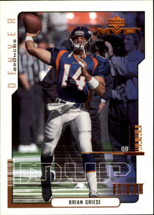 2000 Upper Deck MVP #52 Brian Griese